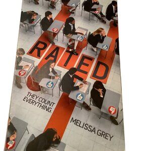 Rated By Melissa Grey Paperback Scholastic 2019 Novel About‎ Society & Order
